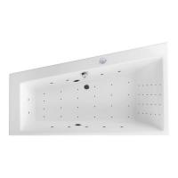 Гидромассажная ванна EXCELLENT Sfera Slim 170x100 (левая) "NANO" (хром) WAEX.SFL17S.NANO.CR фото в интернет-магазине Русалия