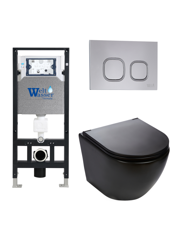 Комплект AMBERG 506 + MERZBACH 043 MT-BL + AMBERG RD-CR WeltWasser