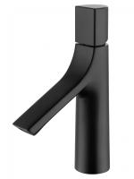 Смеситель для раковины WONZON & WOGHAND The ONE, Черный матовый (WW-H010-MB) фото в интернет-магазине Русалия