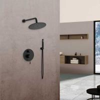 Душевой комплект Desire VSFW-1D1MB, встраиваемый, 2 режима, черный Vincea фото в интернет-магазине Русалия