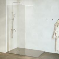 Душевая перегородка RGW WA-010W 1000, стекло прозрачное, профиль белый фото в интернет-магазине Русалия