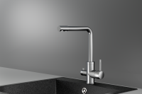 Смеситель для кухни Granula (5015, НЕРЖ) фото в интернет-магазине Русалия