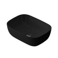 M8FWCC10450BM Func Раковина накладная, прямоугольник, 45 см, цвет черный матовый Am.Pm фото в интернет-магазине Русалия