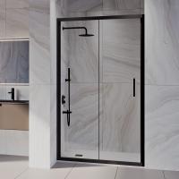 Душевая дверь RGW PA-21B 900, стекло прозрачное, профиль черный фото в интернет-магазине Русалия