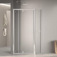 Душевой уголок RGW PA-32-1 (PA-02 + Z-060-1) 800x800, профиль хром, стекло прозрачное фото в интернет-магазине Русалия