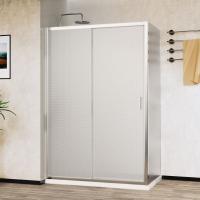 Душевой уголок City VSR-5CT9012MT, 1200*900, хром, стекло текстурное Vincea фото в интернет-магазине Русалия