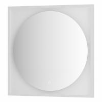 Зеркало  в багетной раме с LED-подсветкой настенное ECLIPSE DEFESTO 80x80 см, DF 2238S фото в интернет-магазине Русалия