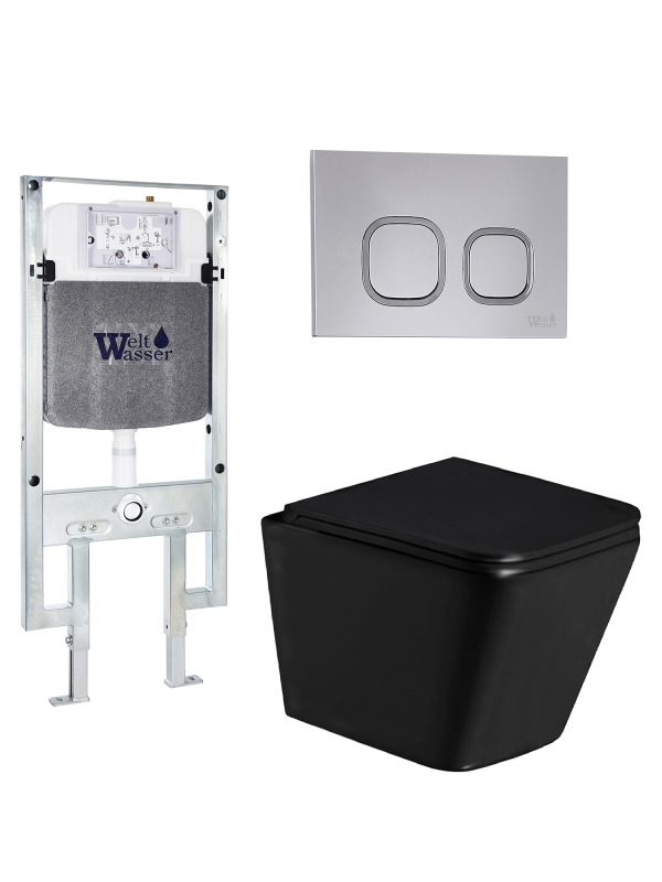 Комплект AMBERG 497 ST + GELBACH 043 GL-BL + AMBERG RD-CR WeltWasser