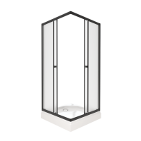Душевой уголок "Вента-БВ" 80*80, квадрат, низ. подд. (2 места+сифонD90мм) Тритон Щ0000073552 фото в интернет-магазине Русалия