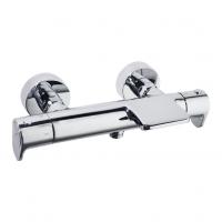 Термостатический смеситель для ванны наружнего монтажа с каскадным изливом ALEXIA 363901S Ramon Soler фото в интернет-магазине Русалия