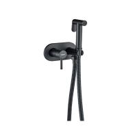 Гигиенический душ со смесителем Haiba черный (HB5515-7) фото в интернет-магазине Русалия