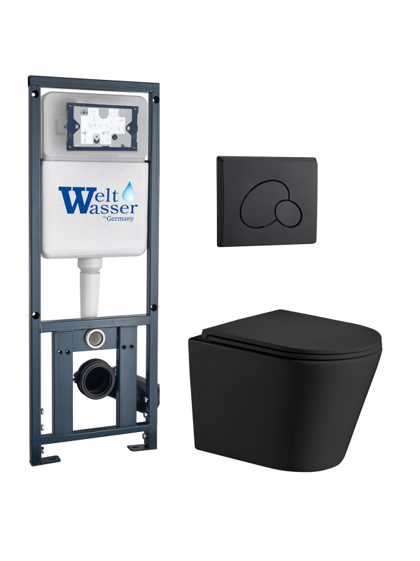 Комплект MARBERG 410 + SALZBACH 043 MT-BL + MAR 410 RD MT-BL WeltWasser