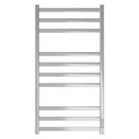 Полотенцесушитель электрический Point Меркурий PN83850 П10 500x1000, диммер справа, хром фото в интернет-магазине Русалия