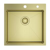 Кухонная мойка Raglo R700.5050.03, золотой сатин фото в интернет-магазине Русалия