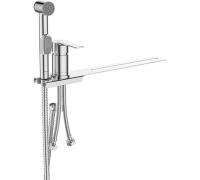 Гигиенический душ Milardo с установкой на унитаз, глянцевый хром, Tidy (001SB00M08) фото в интернет-магазине Русалия