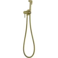 Гигиенический душ со смесителем встраиваемый FILARETE Roun FL100MG, матовое золото фото в интернет-магазине Русалия