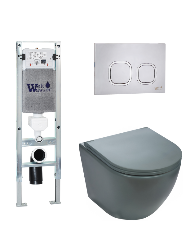 Комплект AMBERG 350 ST + MERZBACH 043 MT-GR + AMBERG RD-MT CR WeltWasser