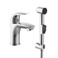 310300001 Eclipse, смеситель для умывальника с гиг. душем, хром фото в интернет-магазине Русалия