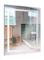 Зеркало AZARIO Lines 600х800 с подсветкой, сенсорный выключатель с функцией диммера, подогрев (AZ-Z-046CS) фото в интернет-магазине Русалия