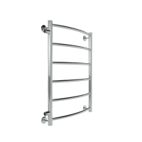 Полотенцесушитель водяной Arc б/п (н.р.1") 70/50 м/о 60 бок.подкл. (к-2, Полиров.) INDIGO LASW70-50-б/п-60 фото в интернет-магазине Русалия
