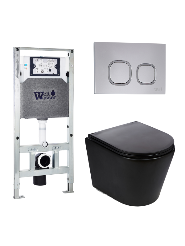 Комплект AMBERG 506 ST + SALZBACH 043 MT-BL + AMBERG RD-CR WeltWasser