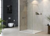 Душевая перегородка CEZARES LIBERTA-L-1-125-C-Cr прозрачное, профиль хром фото в интернет-магазине Русалия