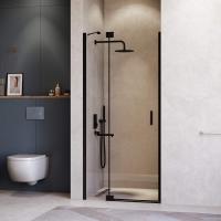 Душевая дверь RGW HO-014B 1300, стекло прозрачное, профиль черный фото в интернет-магазине Русалия