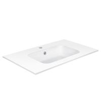 Раковина VCB-2N800W из искуственного камня, цвет белый Vincea фото в интернет-магазине Русалия