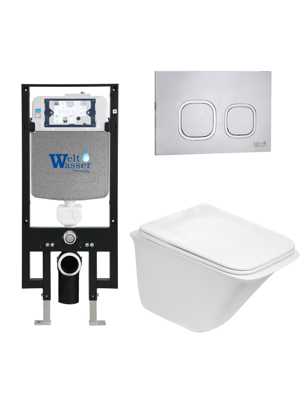 Комплект AMBERG 497 + ROTBACH 004 GL-WT + AMBERG RD-MT CR WeltWasser