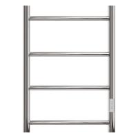 Полотенцесушитель электрический Point Афина PN04846 П4 400x600 диммер справа, хром фото в интернет-магазине Русалия