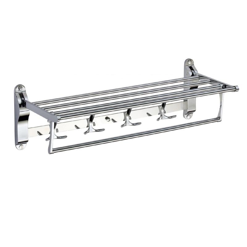 Полка для полотенец Savol S-006099, хром