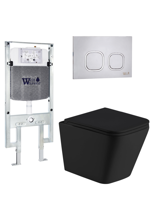 Комплект AMBERG 497 ST + GELBACH 043 MT-BL + AMBERG RD-MT CR WeltWasser