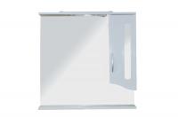 Зеркало-шкаф Loranto Милена, 80*15*80, с полочкой, с подсветкой, белый (CS00068068) фото в интернет-магазине Русалия