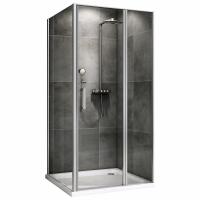 Душевой уголок ABBER Sonnenstrand AG04110S-S80 80х110 прямоугольный, профиль хром, прозрачное стекло фото в интернет-магазине Русалия