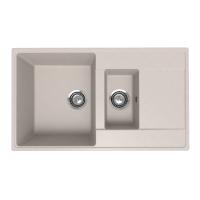 Кухонная мойка Ulgran Quartz Prima 860 1,5 K-10, песок фото в интернет-магазине Русалия