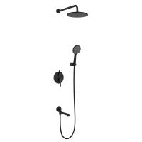 Душевая система встраиваемая Raglo R20.27.06, черный фото в интернет-магазине Русалия