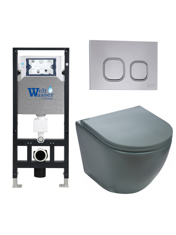 Комплект AMBERG 506 + MERZBACH 043 MT-GR + AMBERG RD-CR WeltWasser