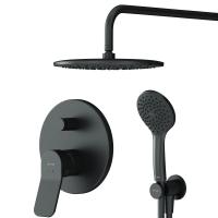 FB85A1RH02 X-Joy, набор: см-ль д/в/душа, верхний душ 220 мм, держатель д/верхн.душа, душ.набор (ручн фото в интернет-магазине Русалия