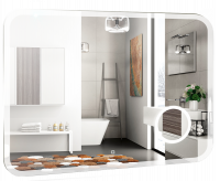 Зеркало Azario Эльза 1000х800 c подсветкой и диммером, сенсорный выключатель (ФР-00002155) фото в интернет-магазине Русалия