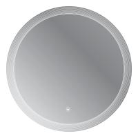 Зеркало с лазерной гравировкой, контурной подсветкой и сенсорным выключателем CZR-SPC-ECO-600-LED-TCH, 12V, 220-240V, 600x30 CEZARES фото в интернет-магазине Русалия