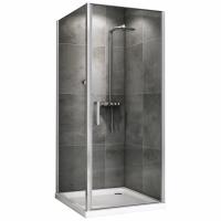 Душевой уголок ABBER Sonnenstrand AG04060-S75 75х60 прямоугольный, профиль хром, прозрачное стекло фото в интернет-магазине Русалия