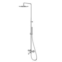 Термостатическая система для ванны наружного монтажа WHITECROSS Y Y1234NIB (брашированный никель) фото в интернет-магазине Русалия