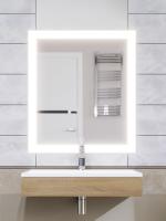 Зеркало для ванной с подсветкой Uperwood Barsa 70х80 см, прямоугольное, сенсор/антизапотевание 2920205442 фото в интернет-магазине Русалия