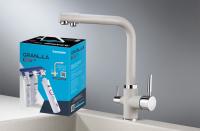 Комплект кухонный смеситель Granula 2015 Базальт + Фильтр Granula (2015 Базальт+АКС-002) фото в интернет-магазине Русалия