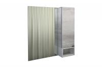 COMFORTY. Зеркало-шкаф "Прага-75" дуб белый фото в интернет-магазине Русалия