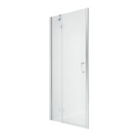 Дверь в нишу NEW TRENDY NEW RENOMA L 90x195 D-0097A (хром) фото в интернет-магазине Русалия