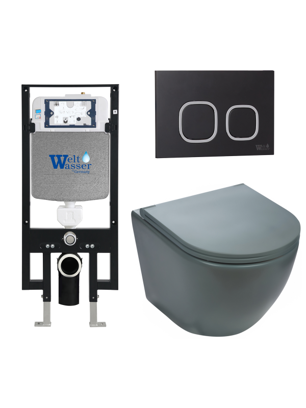 Комплект AMBERG 497 + MERZBACH 043 MT-GR + AMBERG RD-BL WeltWasser