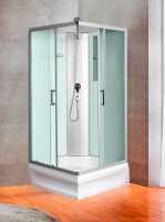 Душевая кабина QUADRO Б/К 90/24 MT 90*90*205 10000001453 River фото в интернет-магазине Русалия