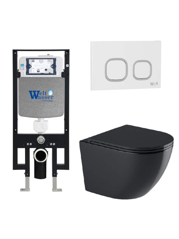 Комплект AMBERG 497 + MERZBACH 043 GL-BL + AMBERG RD-WT WeltWasser