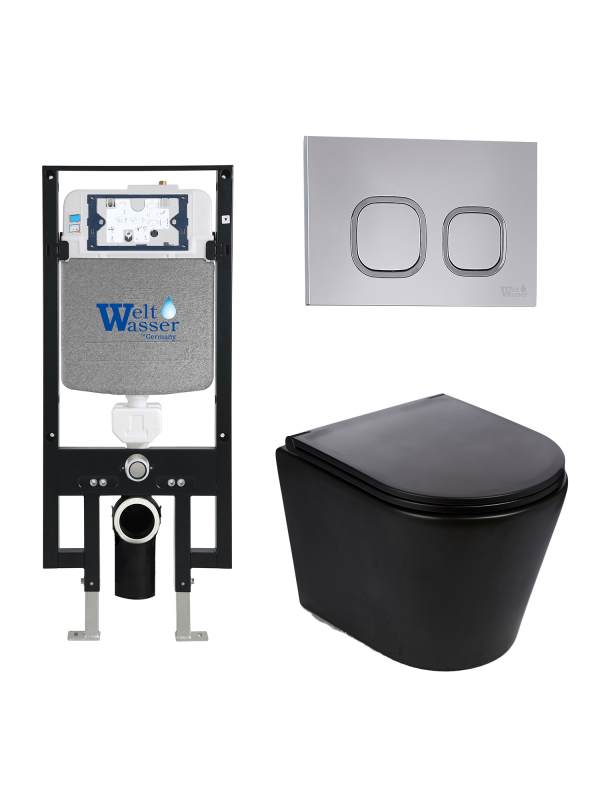 Комплект AMBERG 497 + SALZBACH 043 MT-BL + AMBERG RD-CR WeltWasser